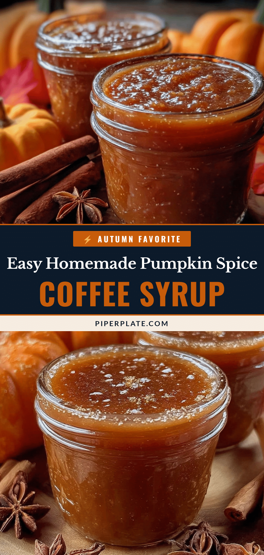 homemade pumpkin spice syrup recipe