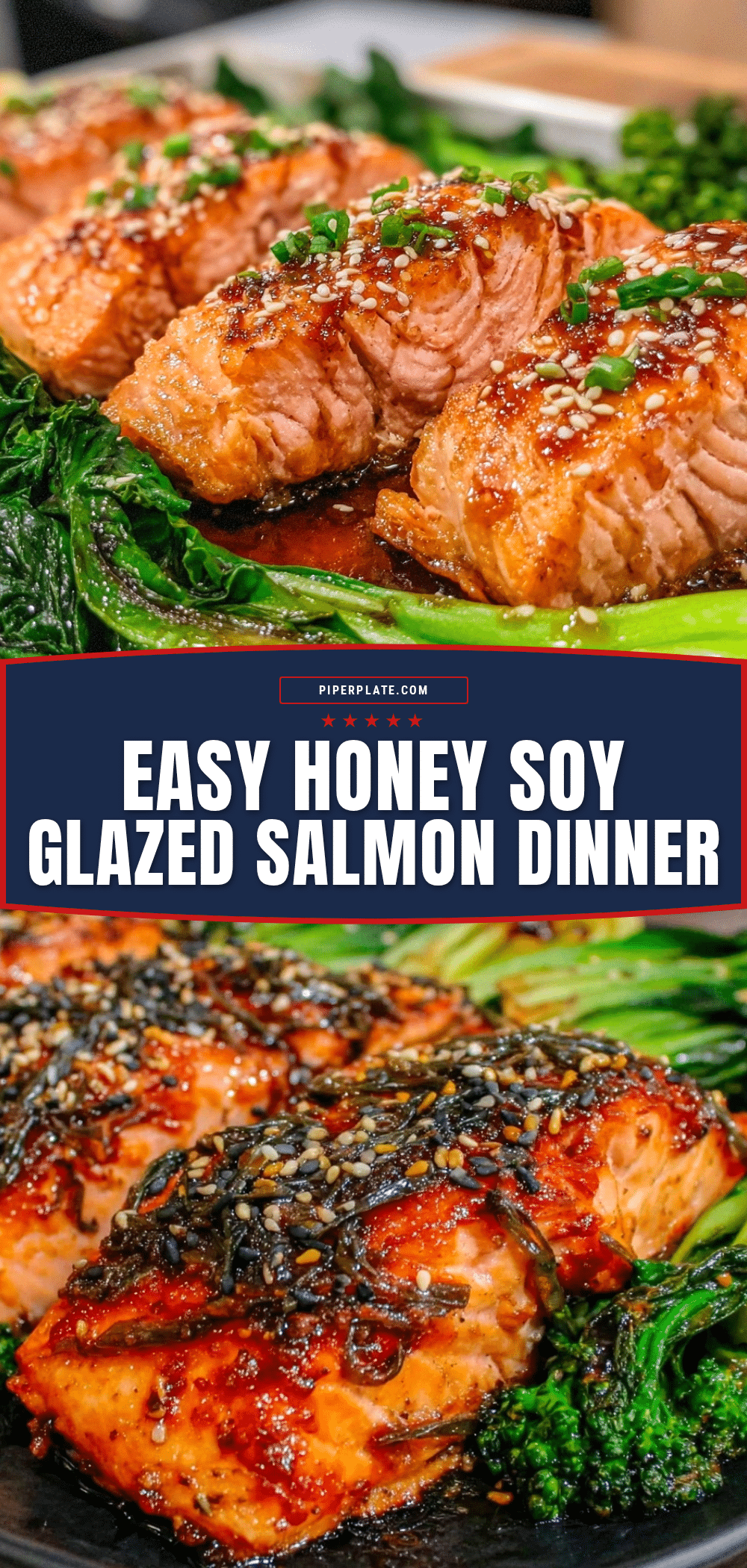 honey soy glazed salmon recipe