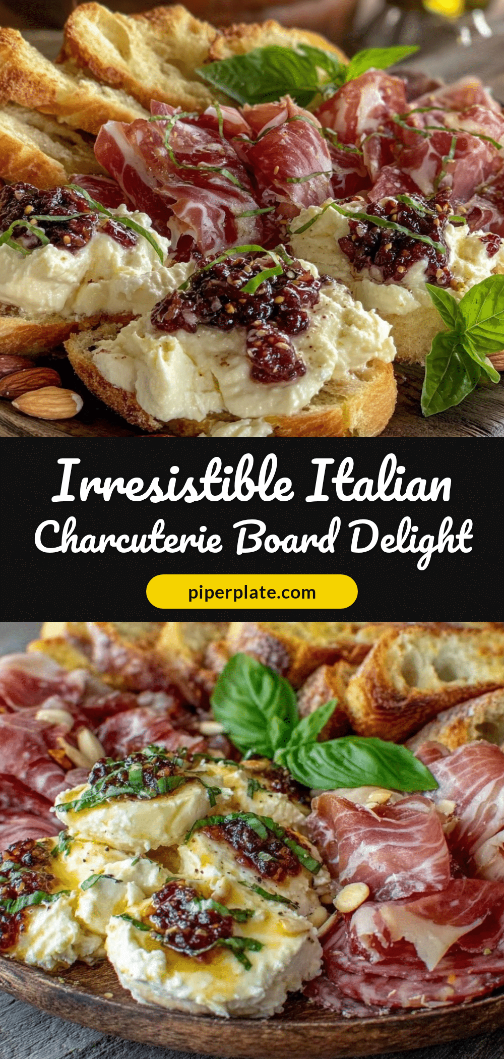Italian charcuterie board recipe