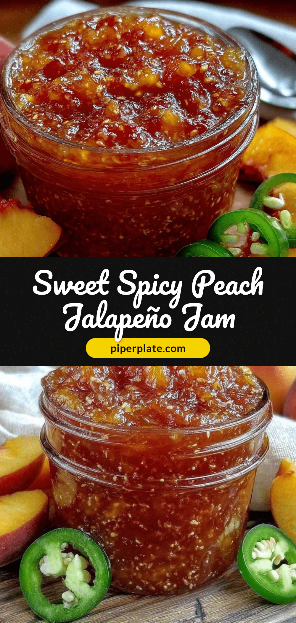 peach jalapeño jam without pectin recipe