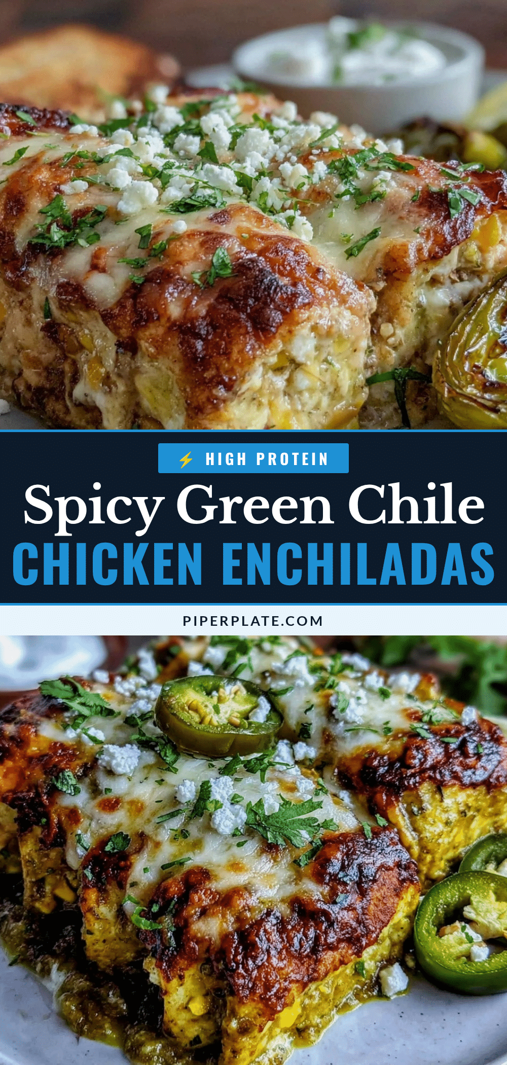spicy green chile chicken enchiladas recipe