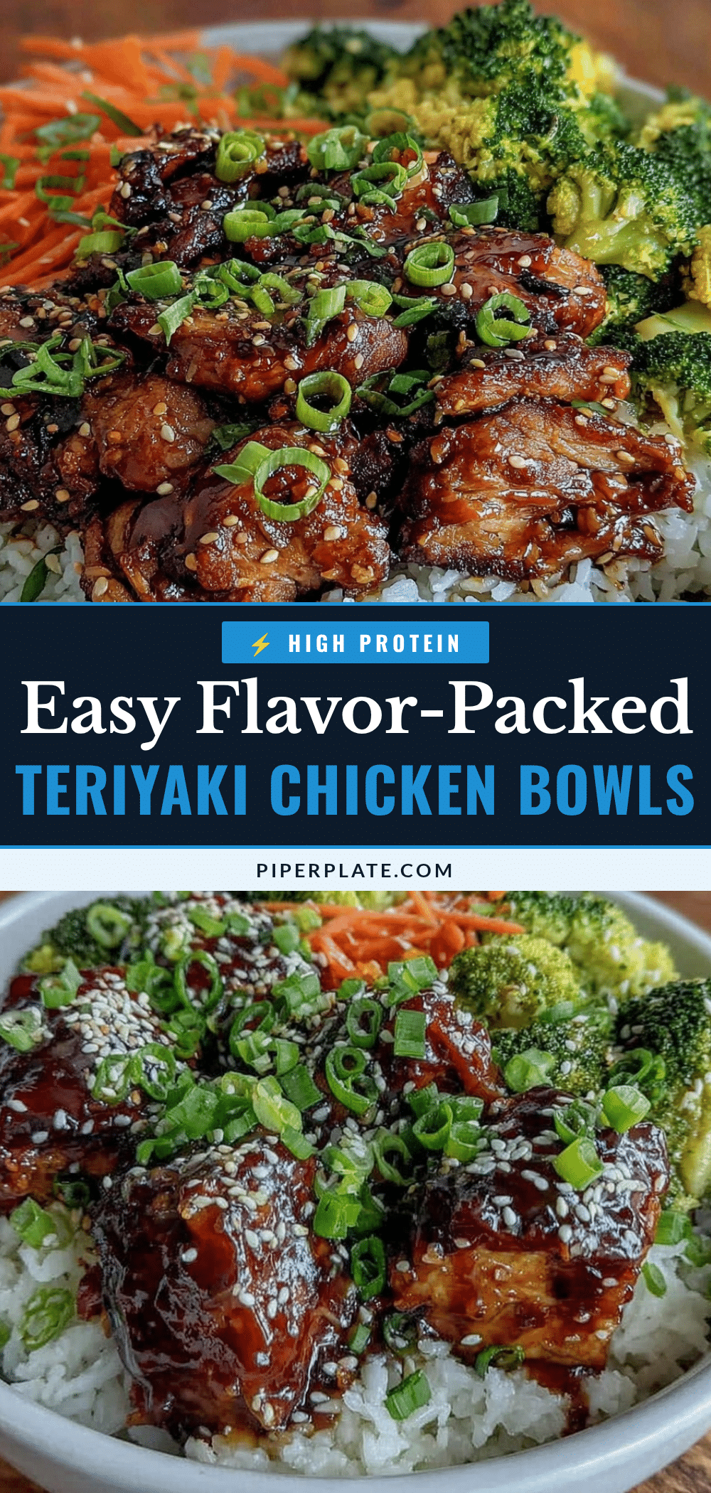 teriyaki chicken rice bowls recipe