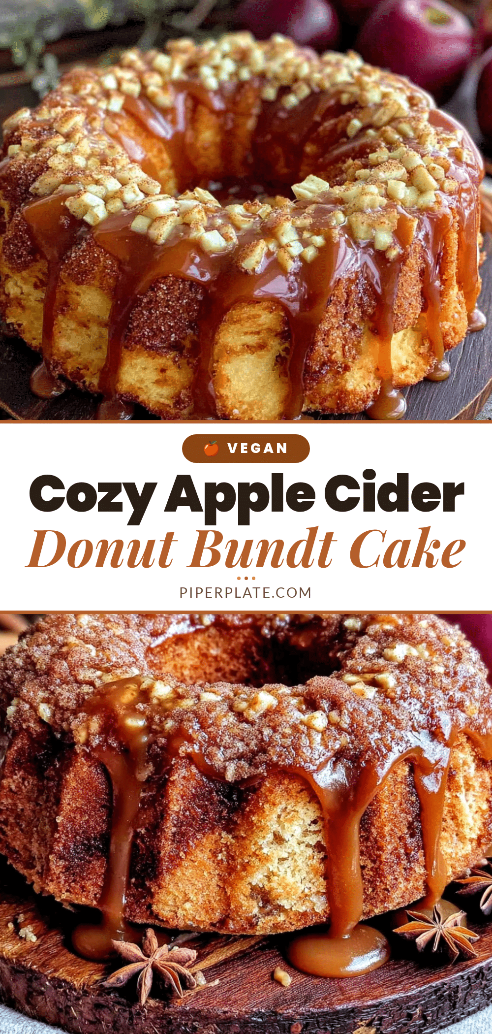 apple cider donut bundt cake recipe