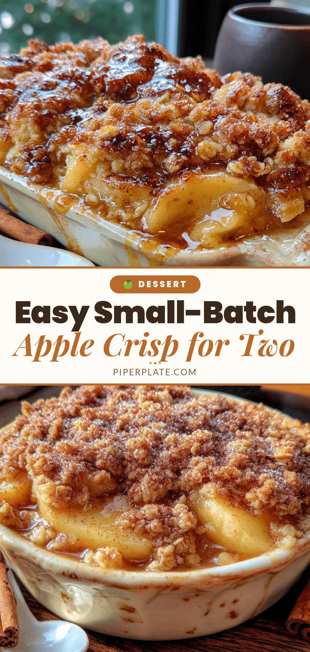apple crisp for two recipe
