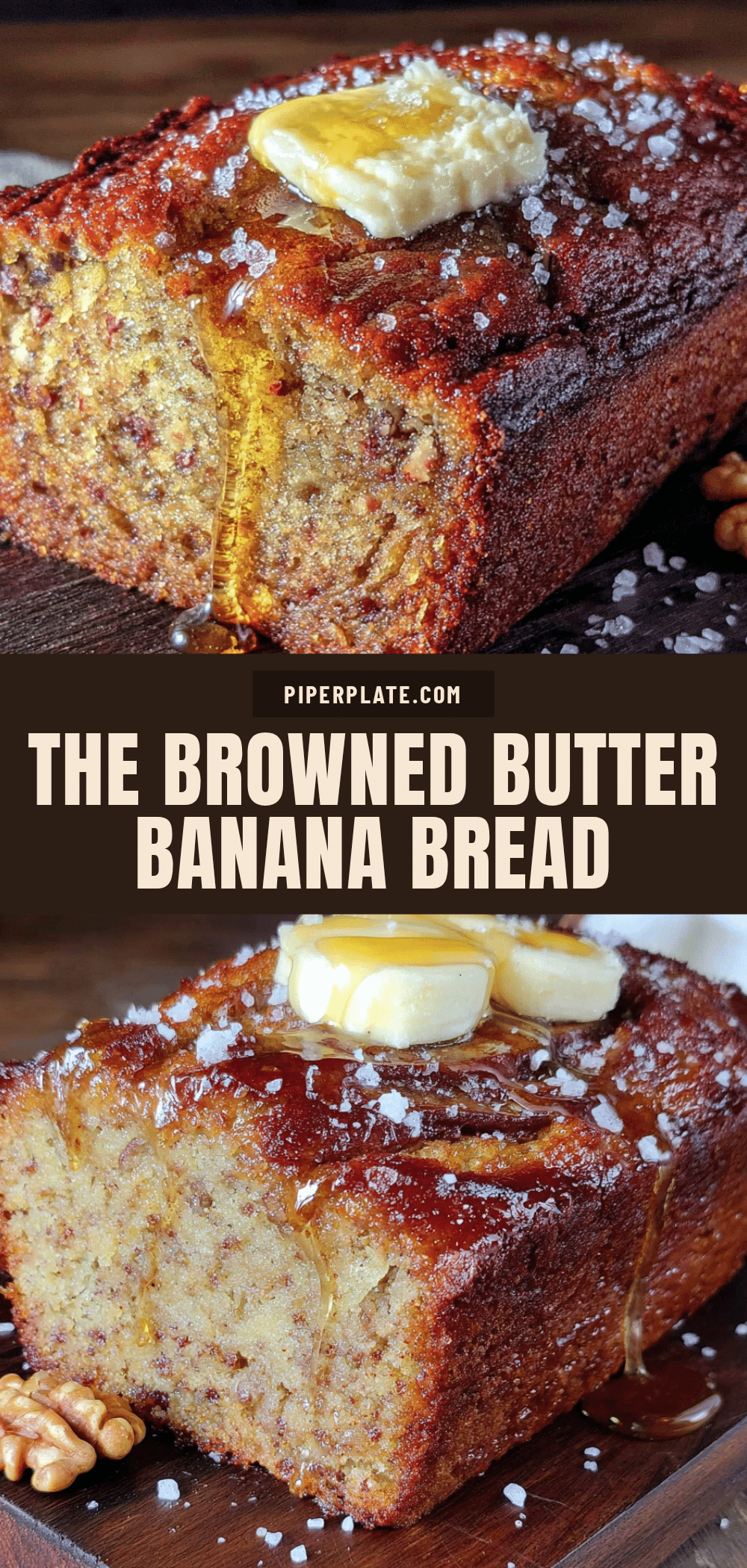 browned butter banana bread recipe