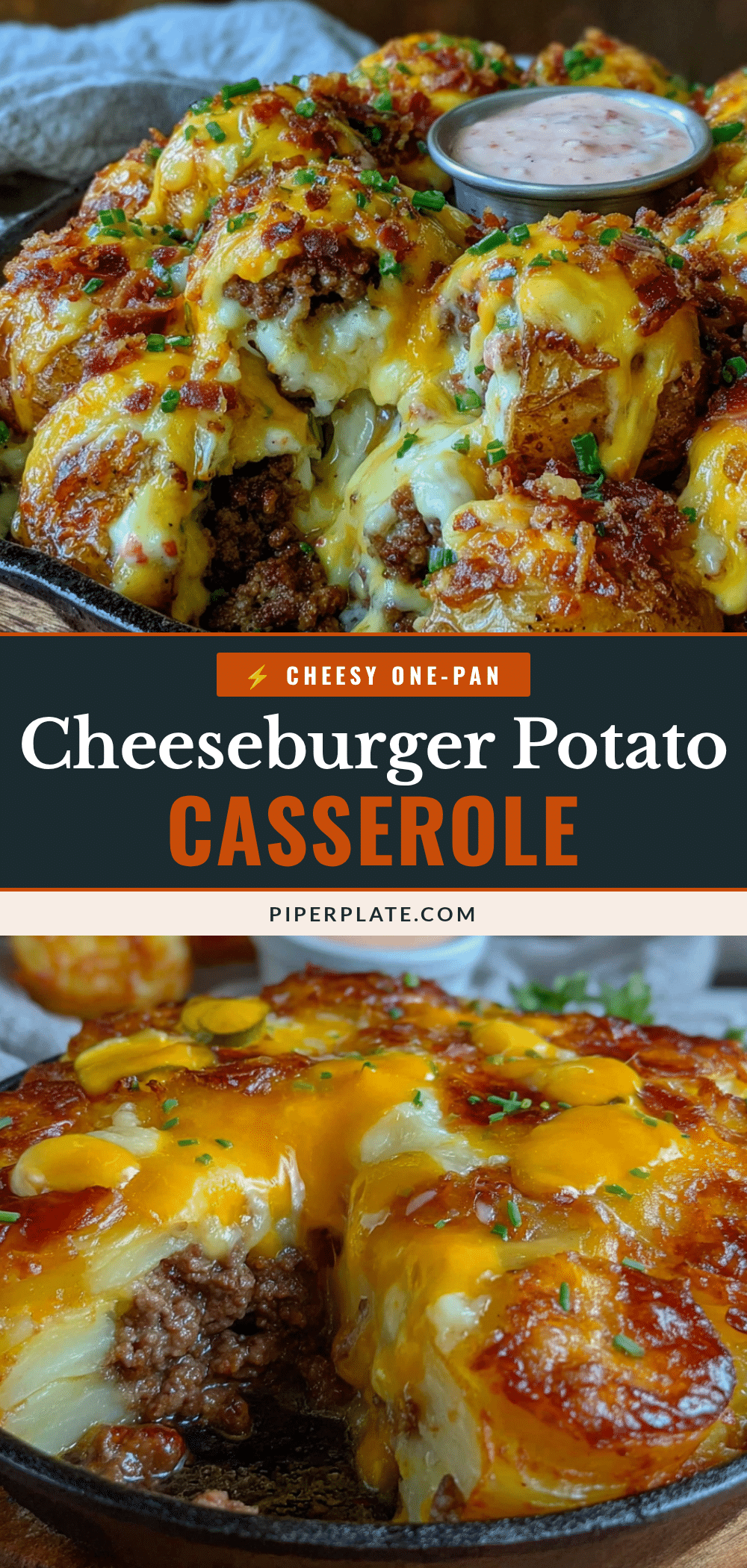 cheeseburger potato casserole recipe