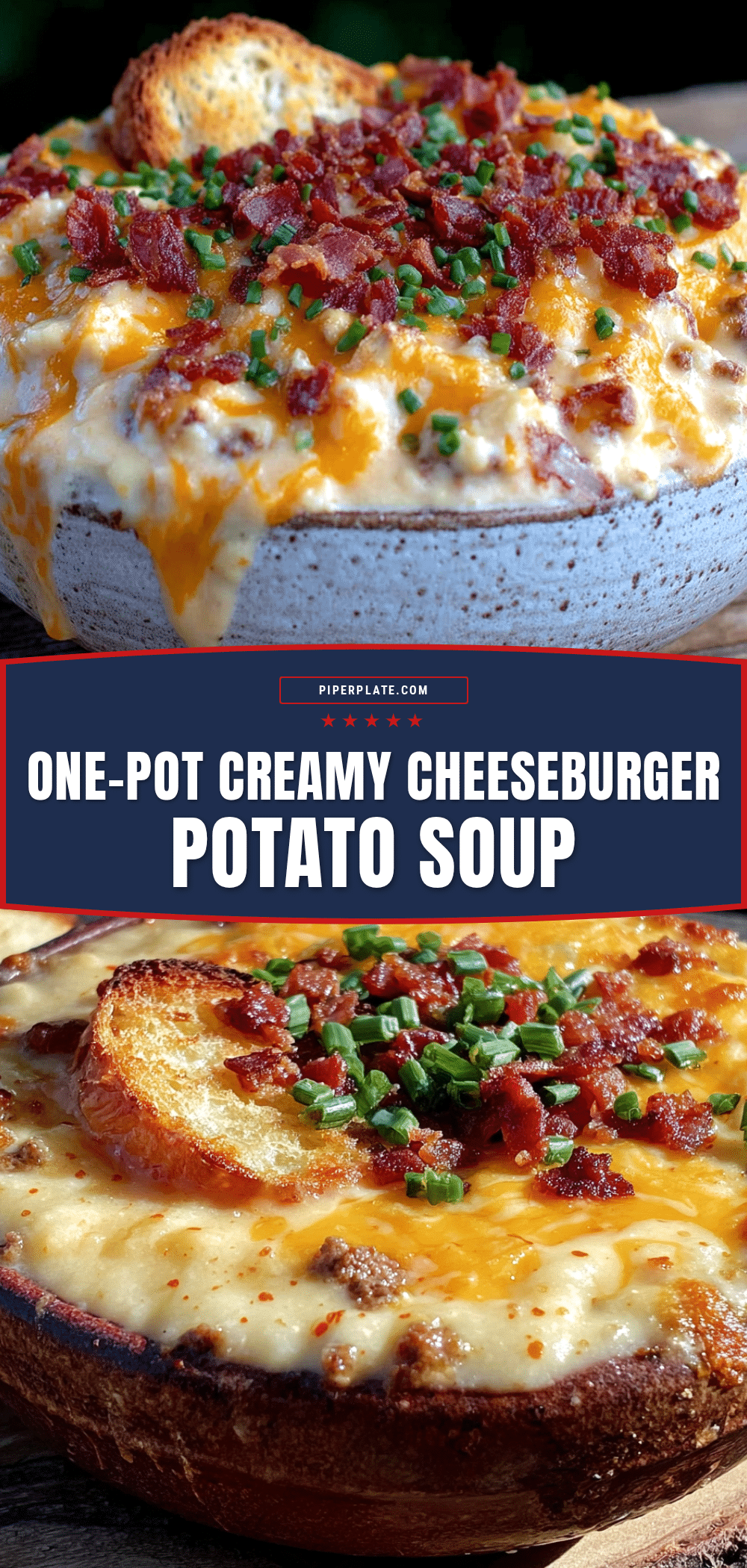 cheeseburger potato soup recipe