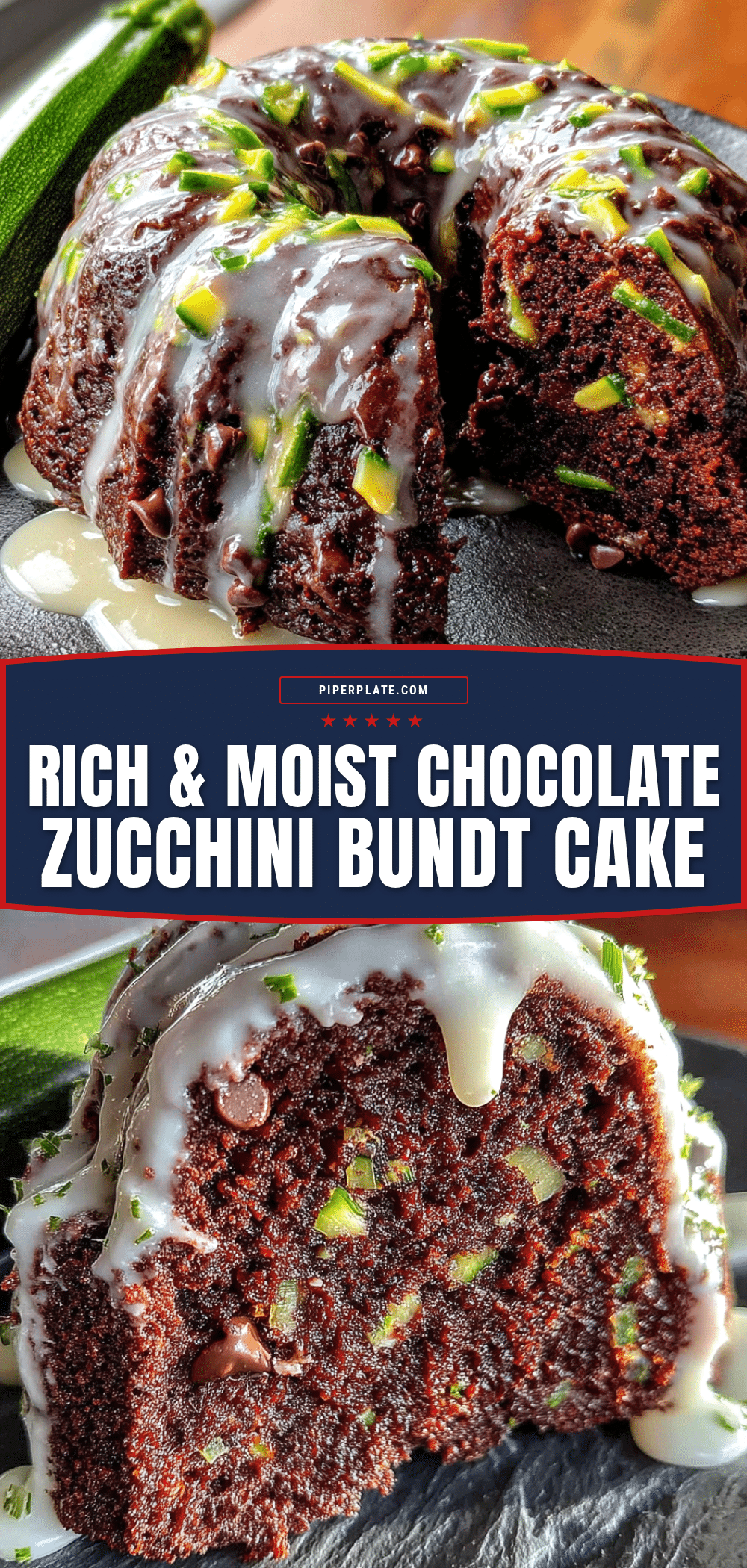 chocolate zucchini bundt cake recipe