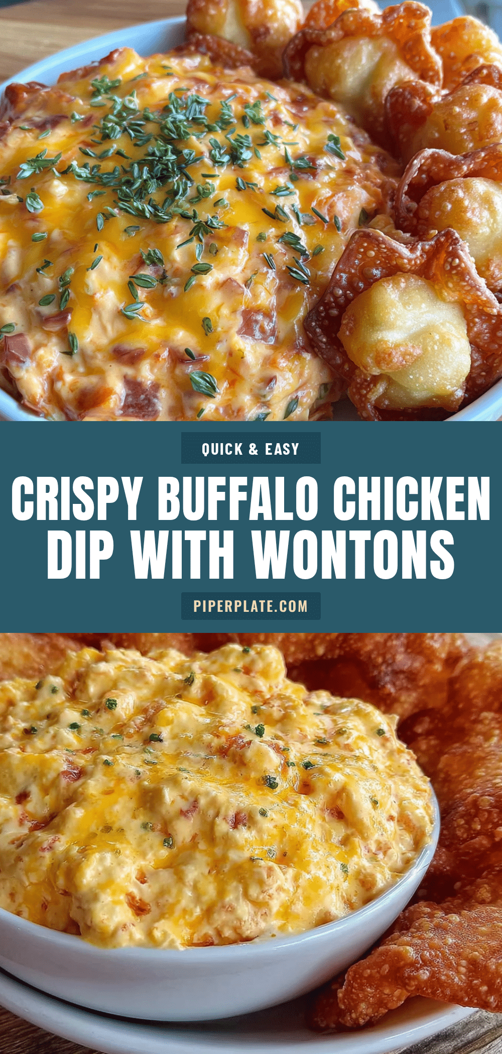 creamy buffalo chicken dip recipe