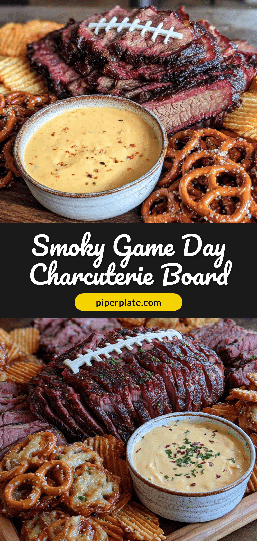football charcuterie board recipe