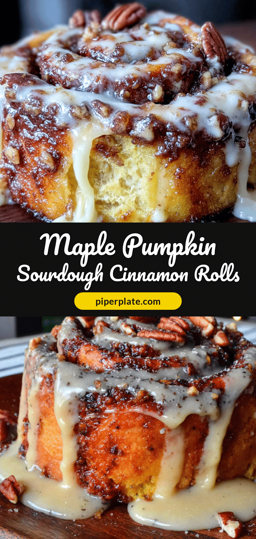 maple pumpkin sourdough cinnamon rolls recipe