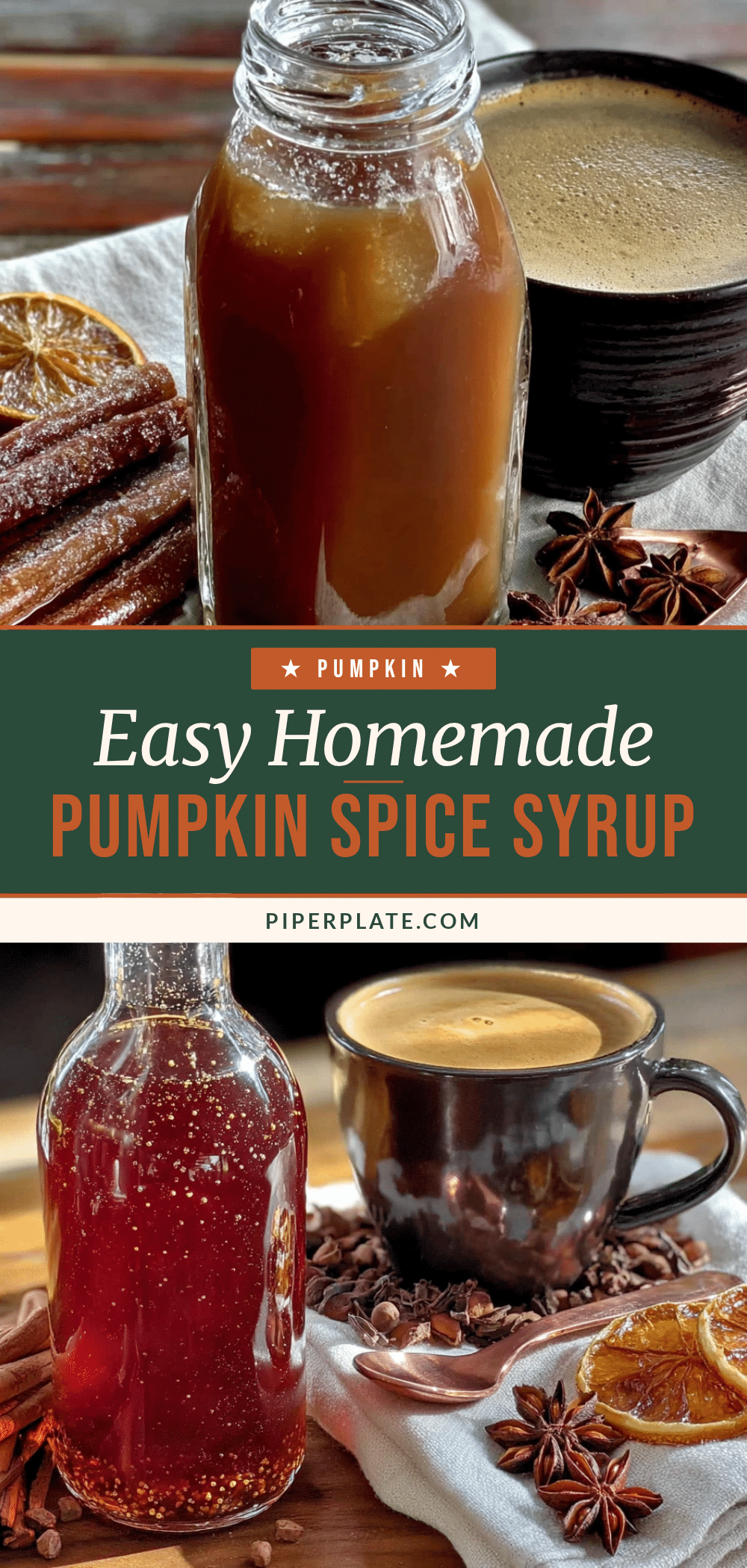 pumpkin spice latte syrup recipe