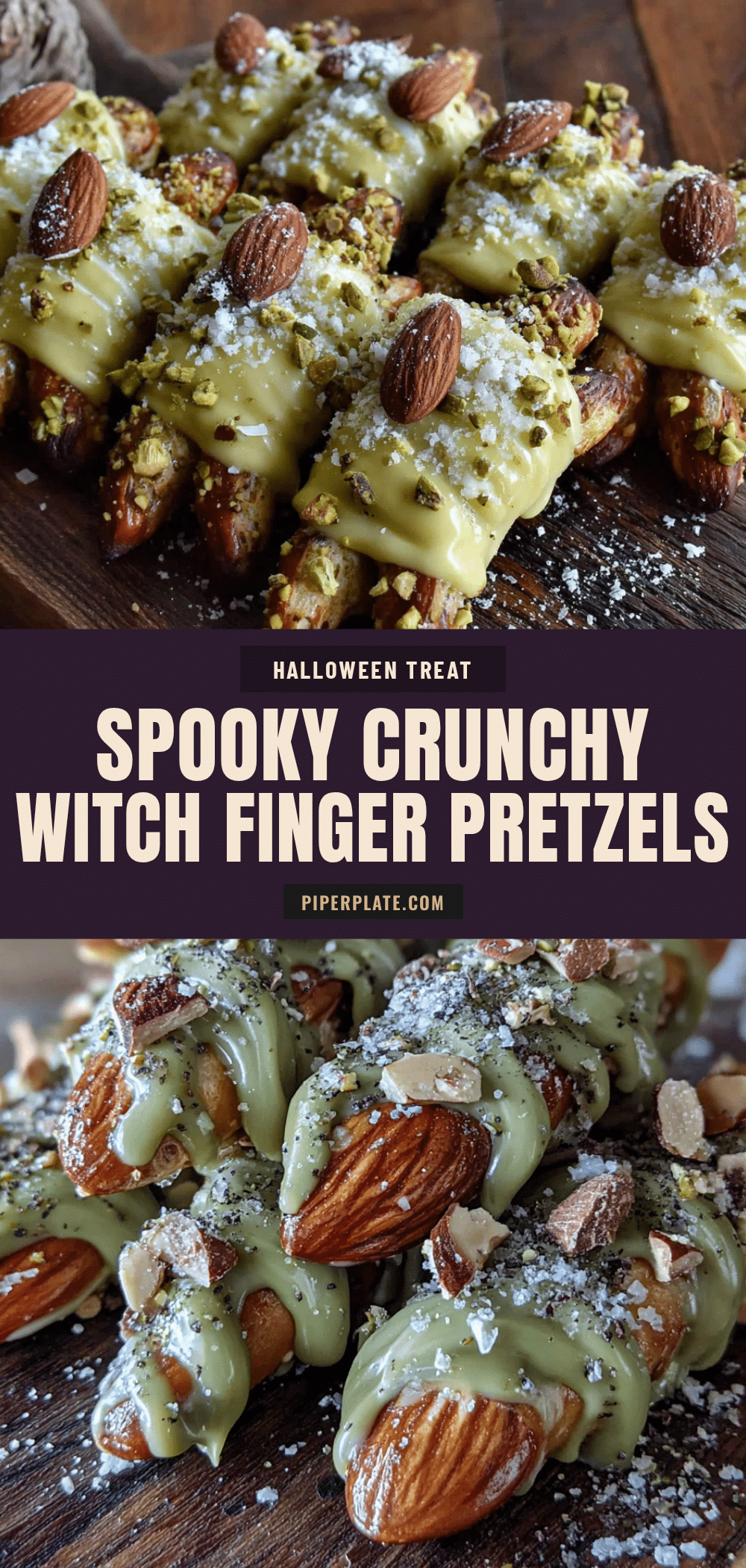 witch finger pretzels recipe