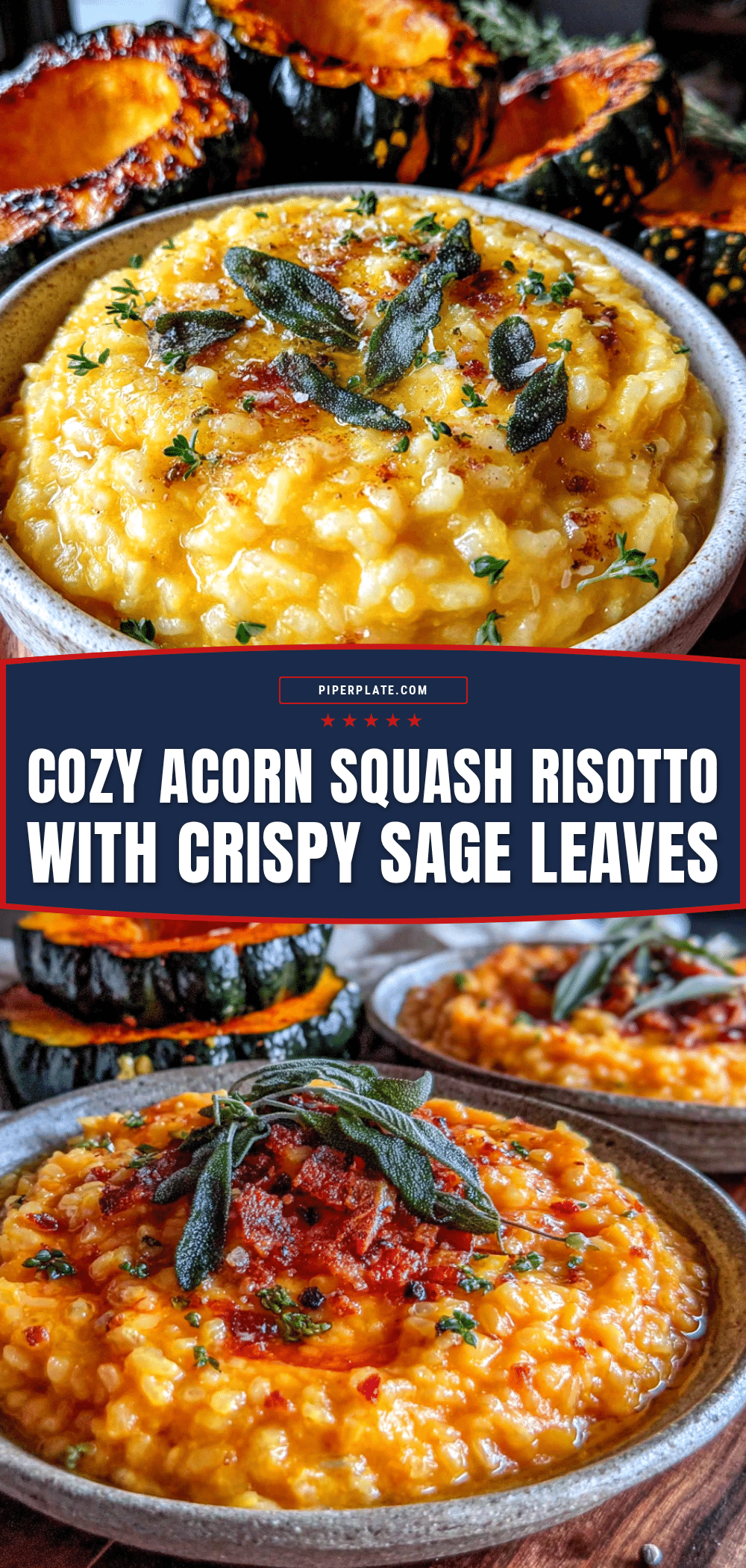 acorn squash risotto recipe