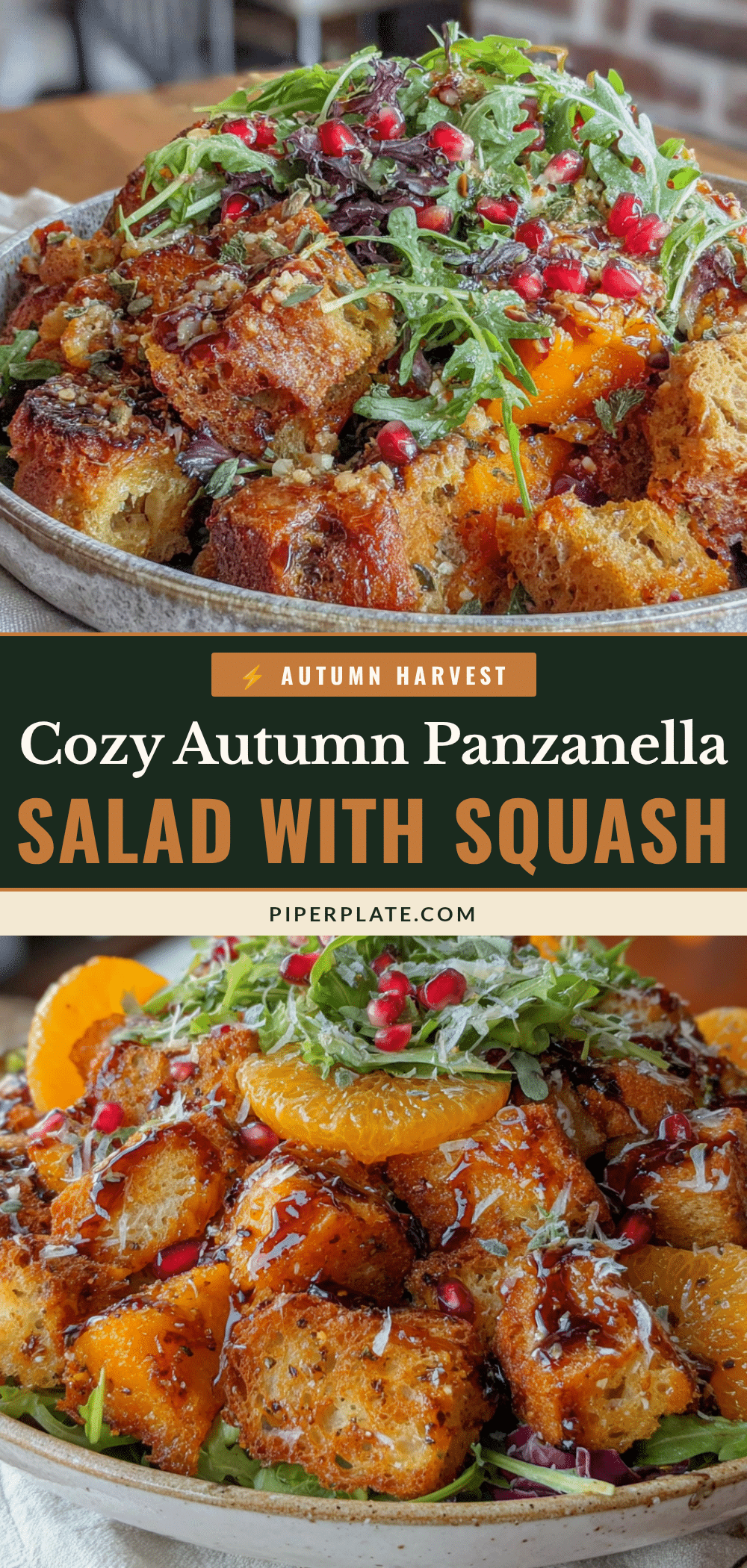 autumn panzanella salad recipe