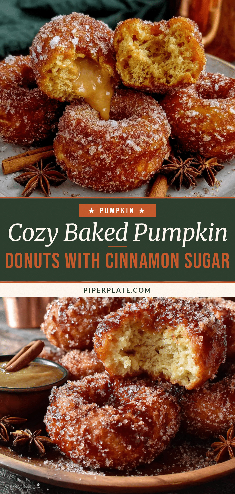baked pumpkin donuts recipe