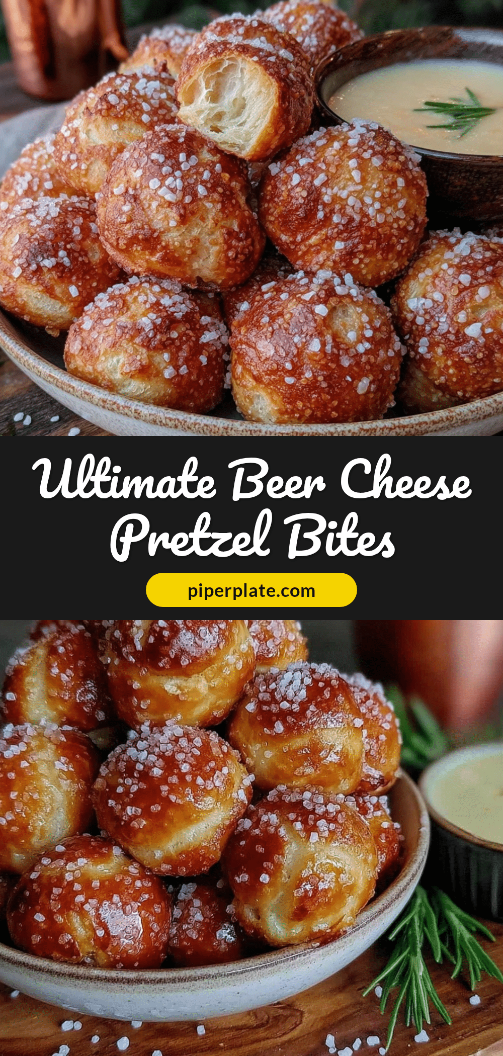 beer cheese pretzel bites recipe
