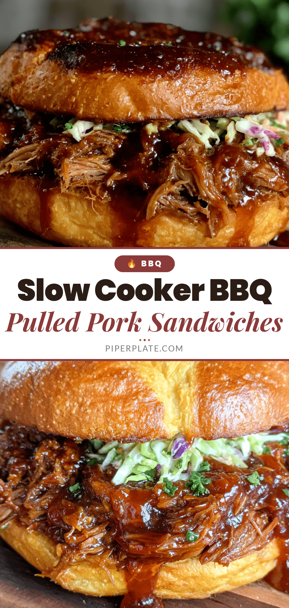 best slow cooker BBQ pulled pork sandwiches for a crowd recipe