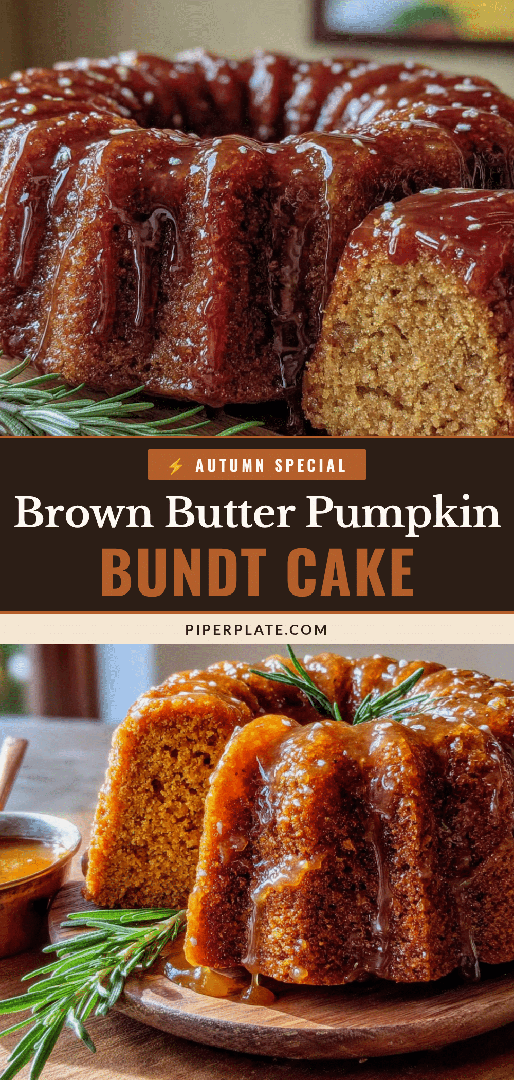 brown butter pumpkin bundt cake recipe