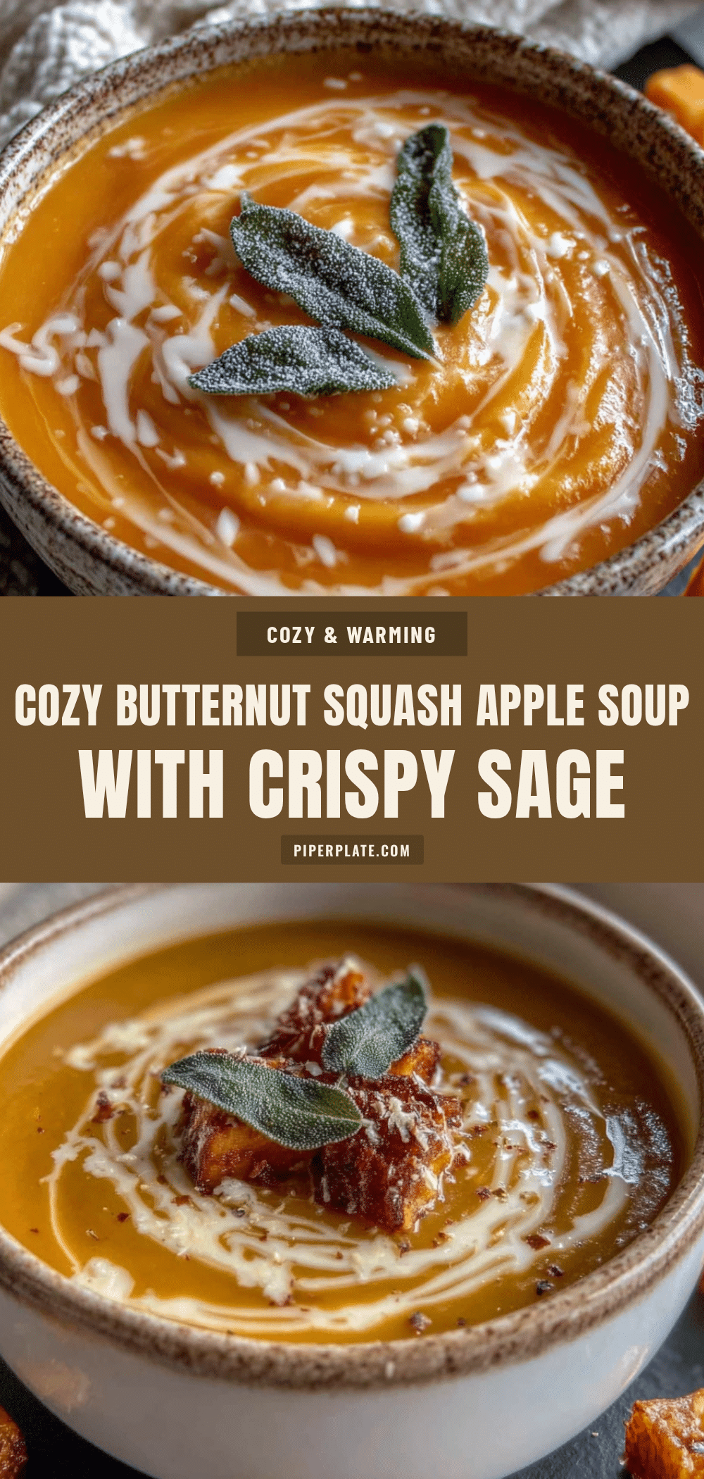 butternut squash apple soup recipe