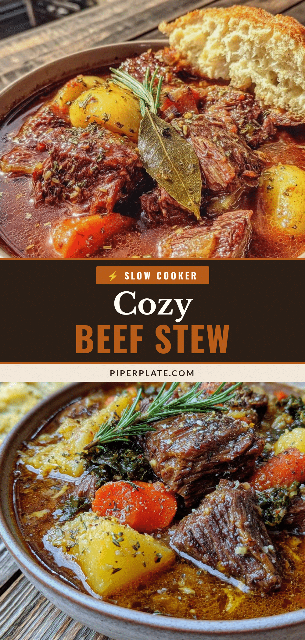 cozy crockpot beef stew with fall vegetables recipe