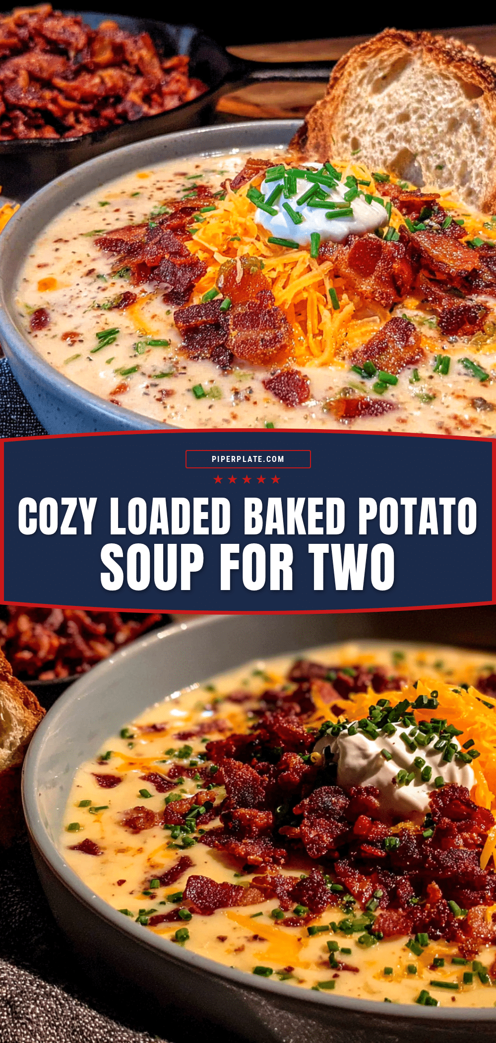 creamy loaded baked potato soup recipe