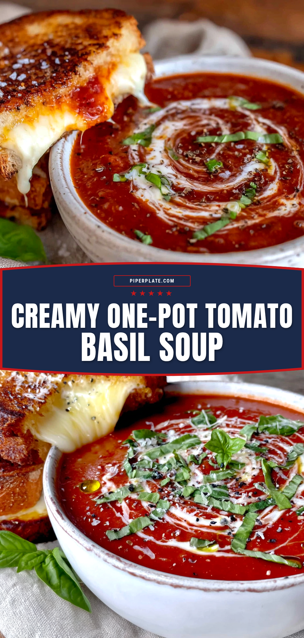 creamy tomato basil soup recipe