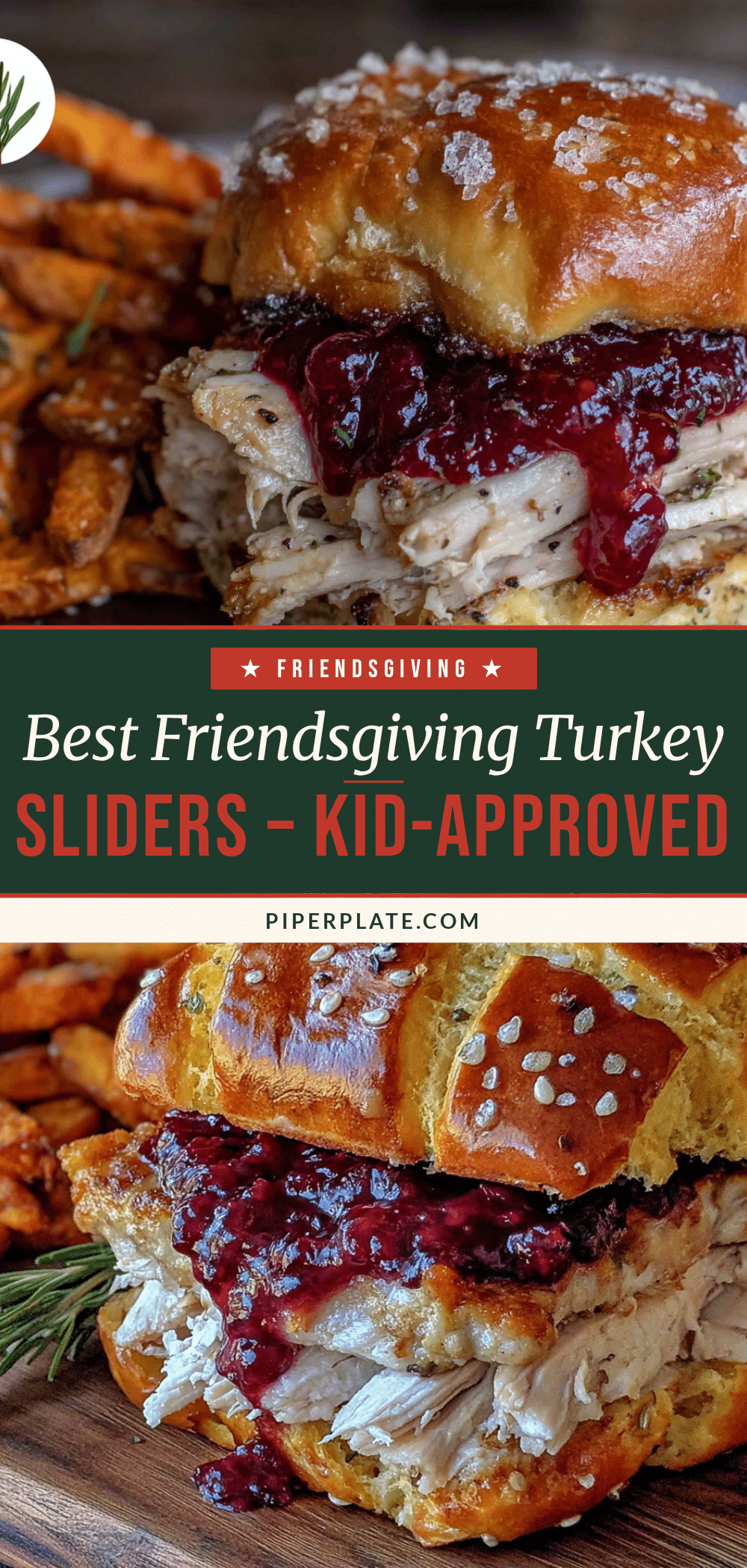 friendsgiving turkey sliders recipe