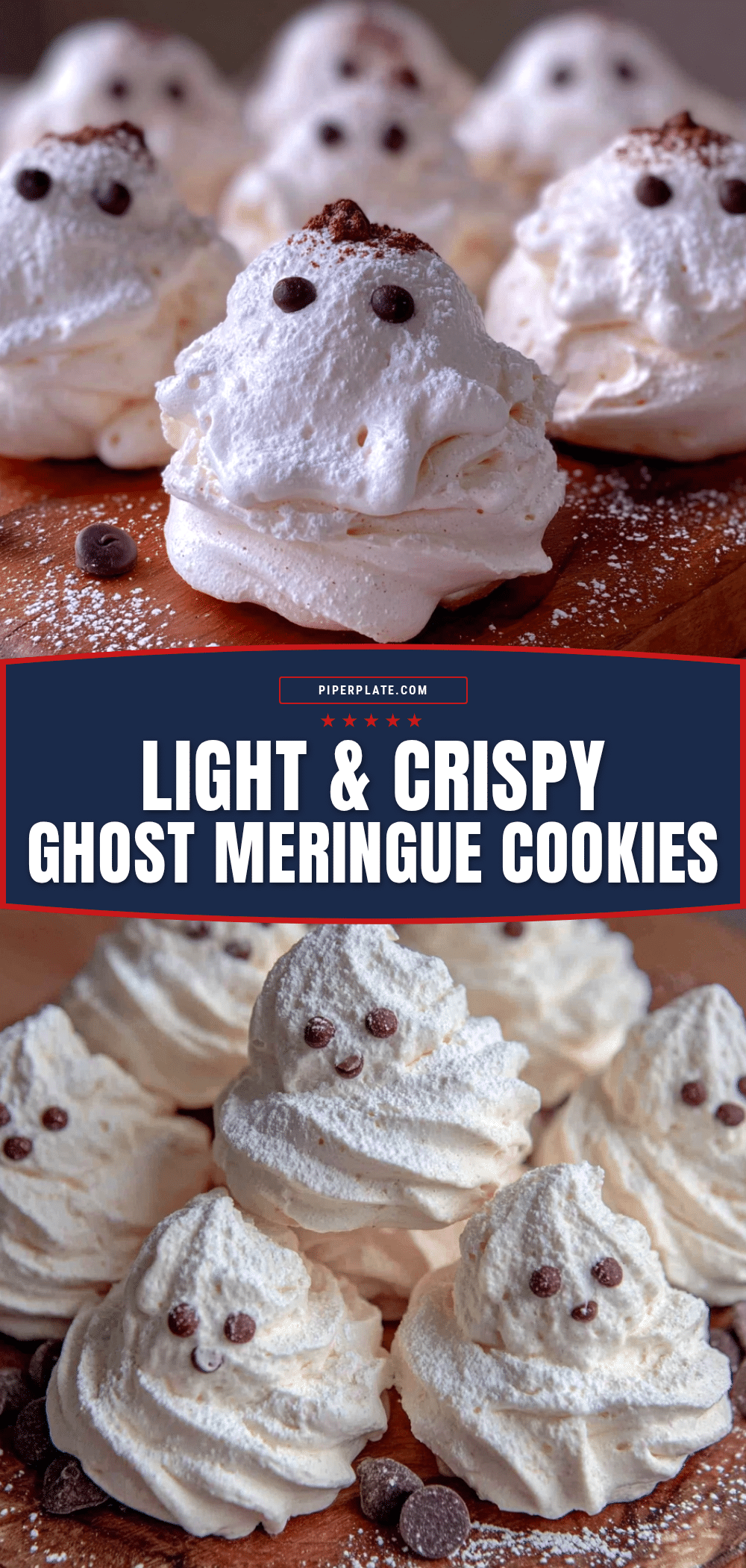 ghost meringue cookies recipe