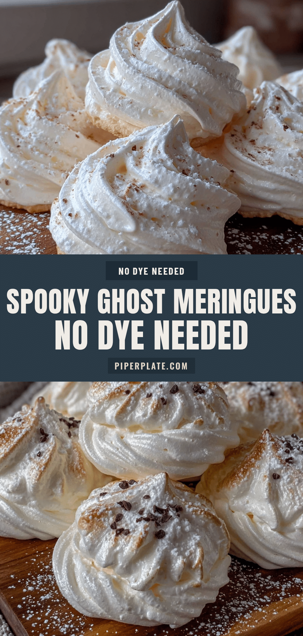 ghost meringue cookies recipe