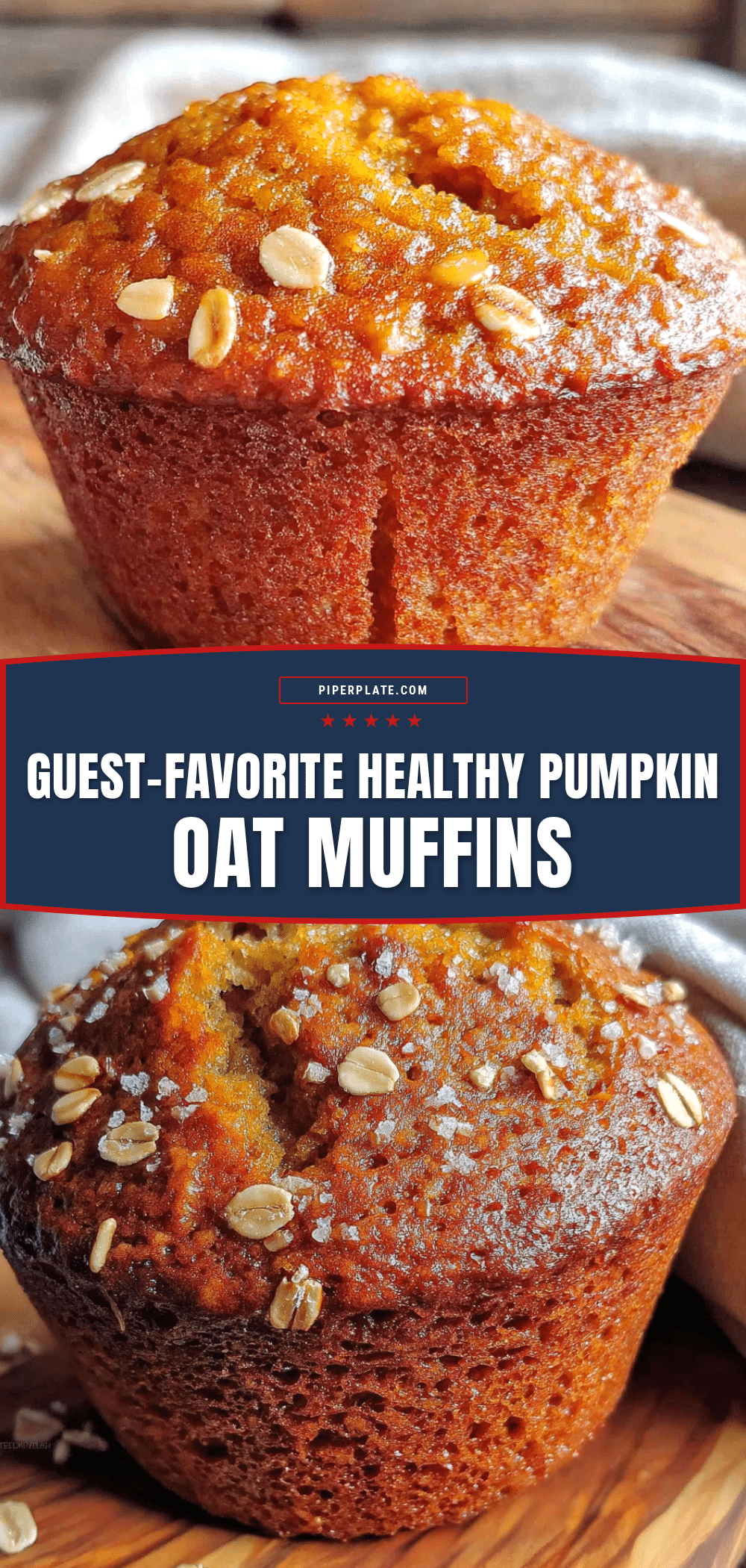 healthy pumpkin oat muffins recipe