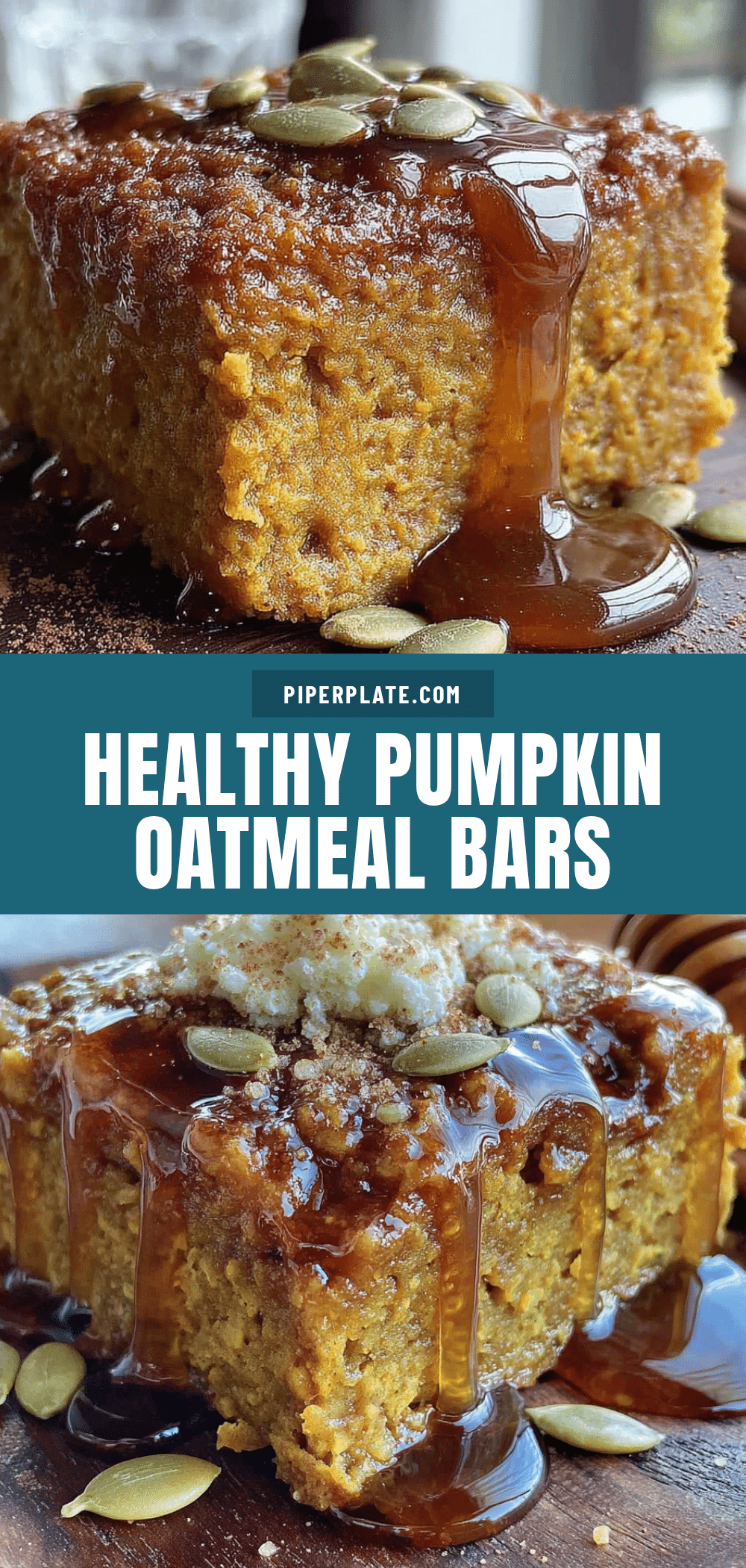 healthy pumpkin oatmeal bars recipe