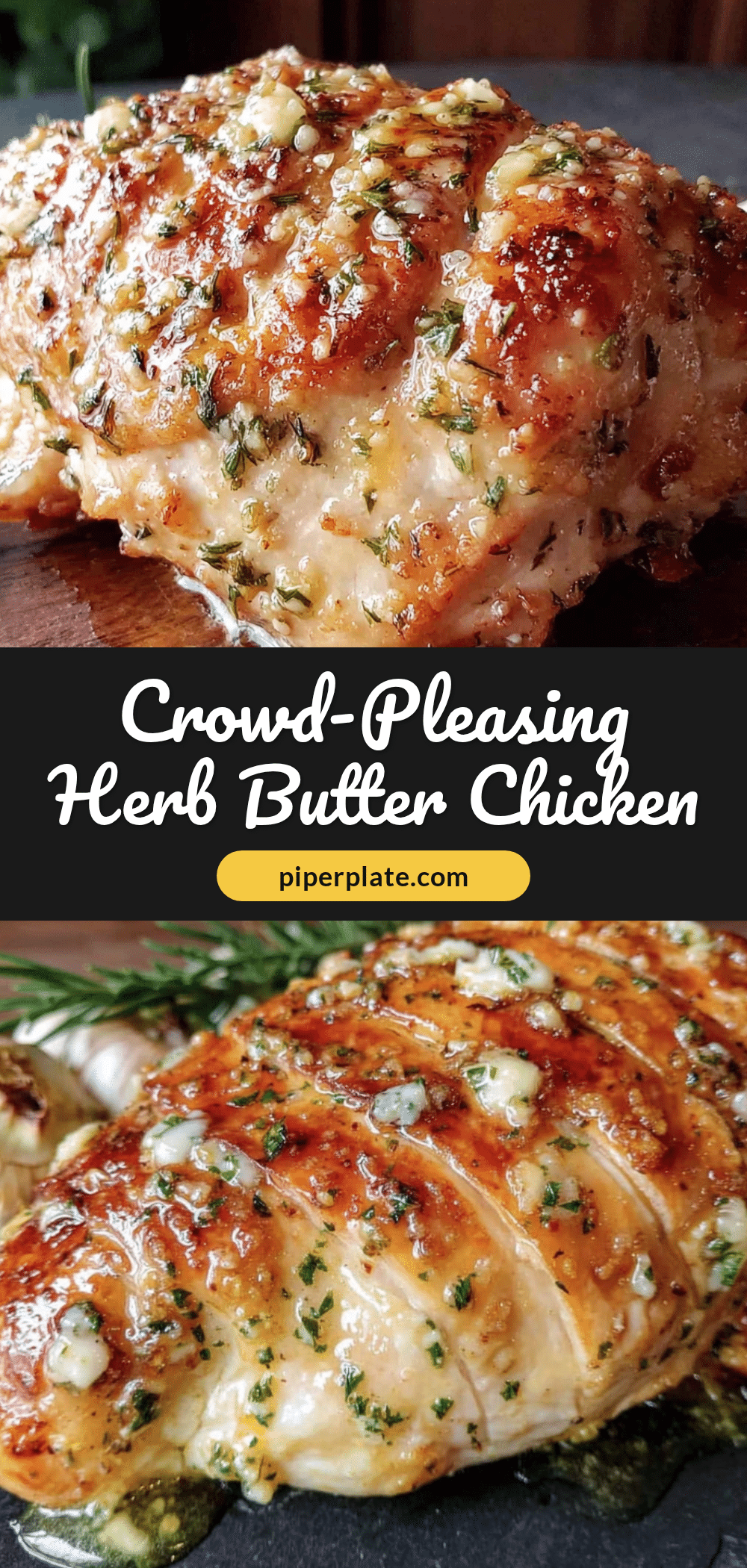 herb butter baked chicken breast recipe