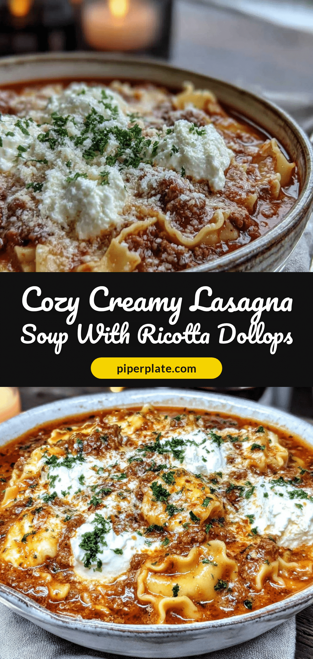 lasagna soup recipe