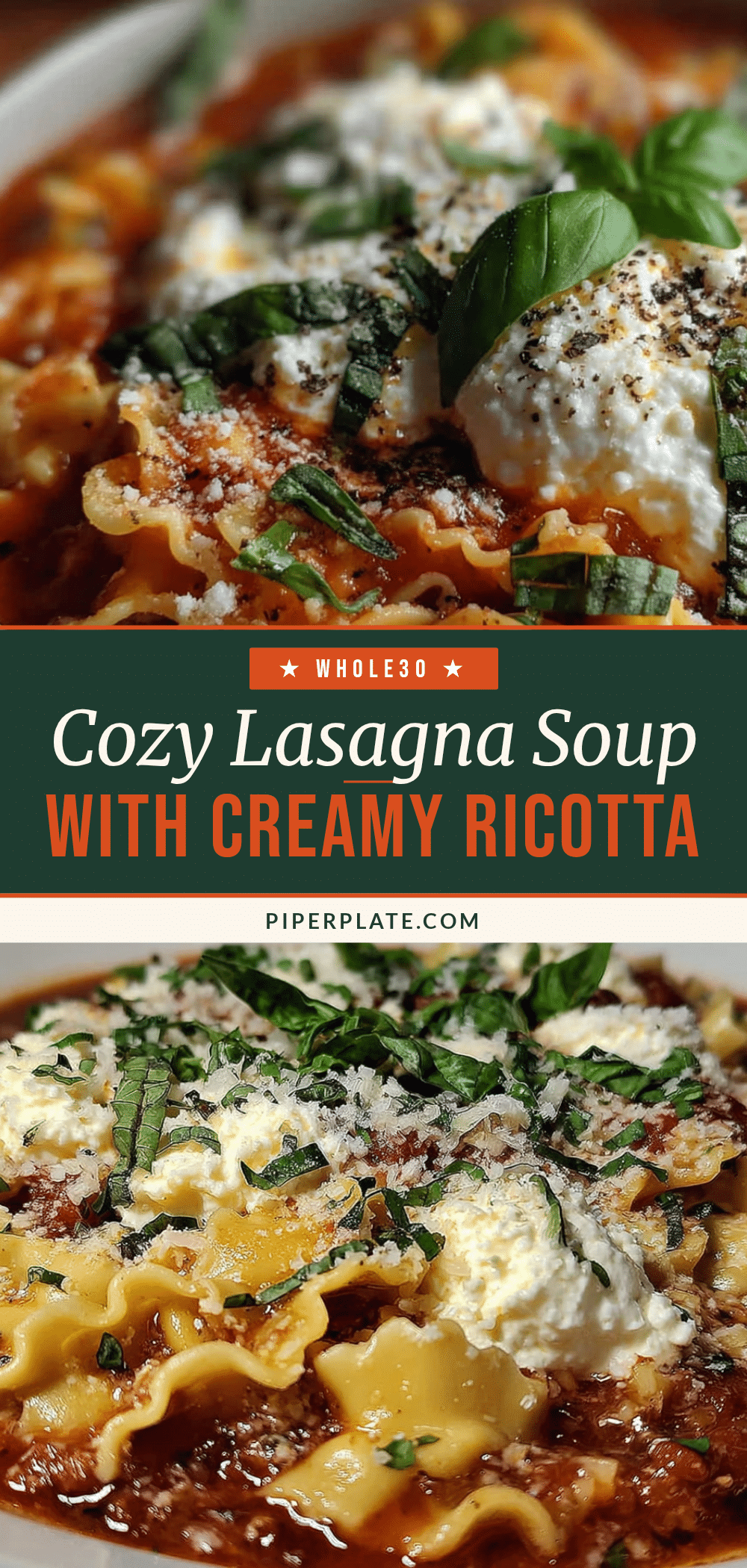 lasagna soup recipe