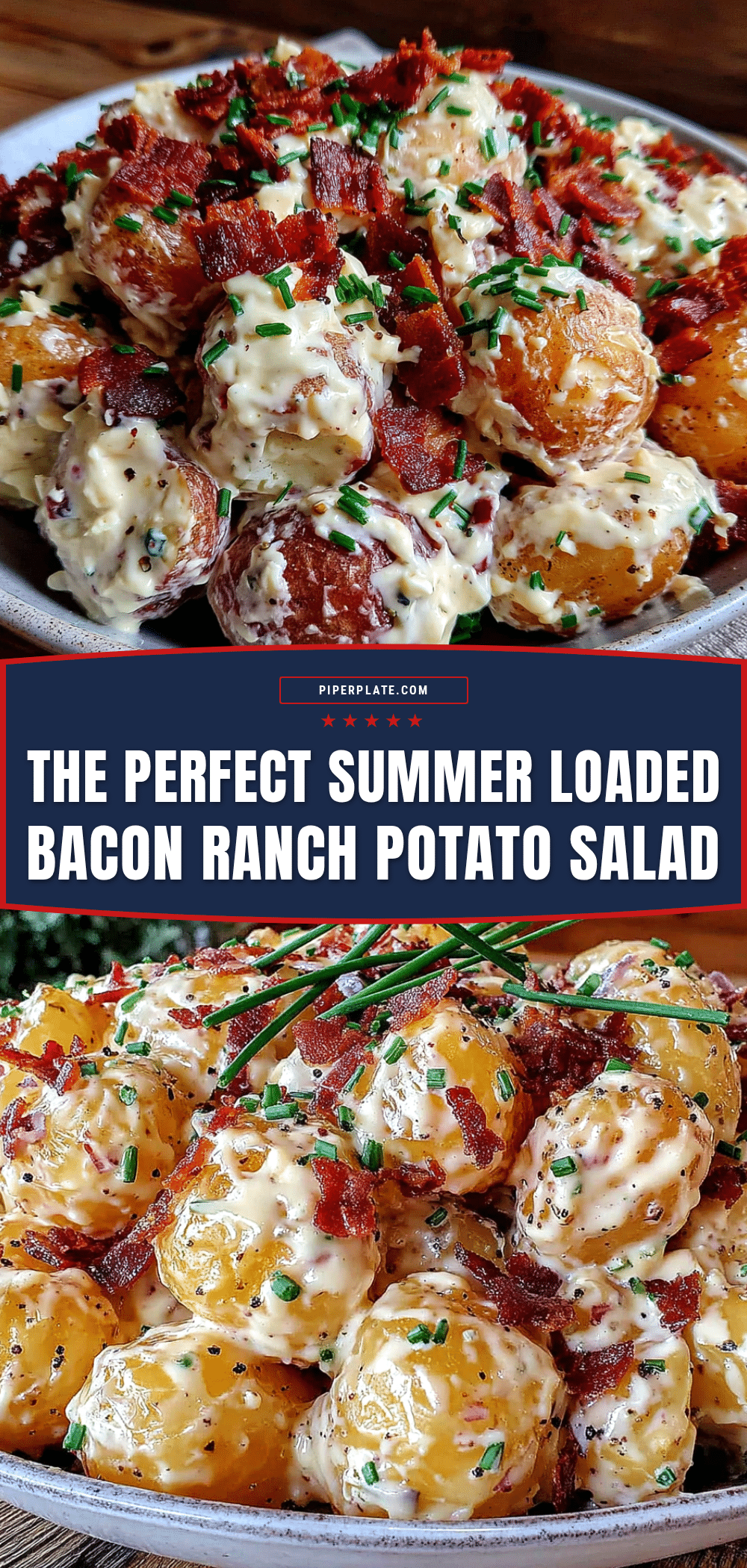 loaded bacon ranch potato salad recipe