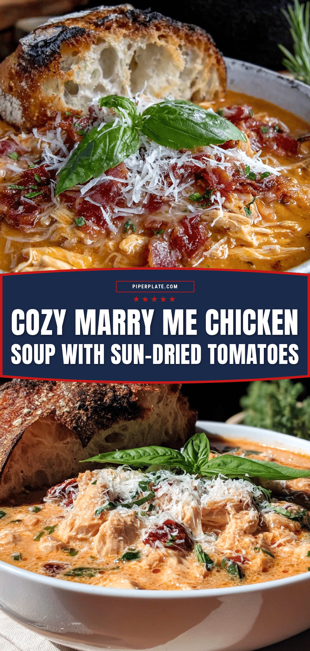 marry me chicken soup with sun-dried tomatoes recipe