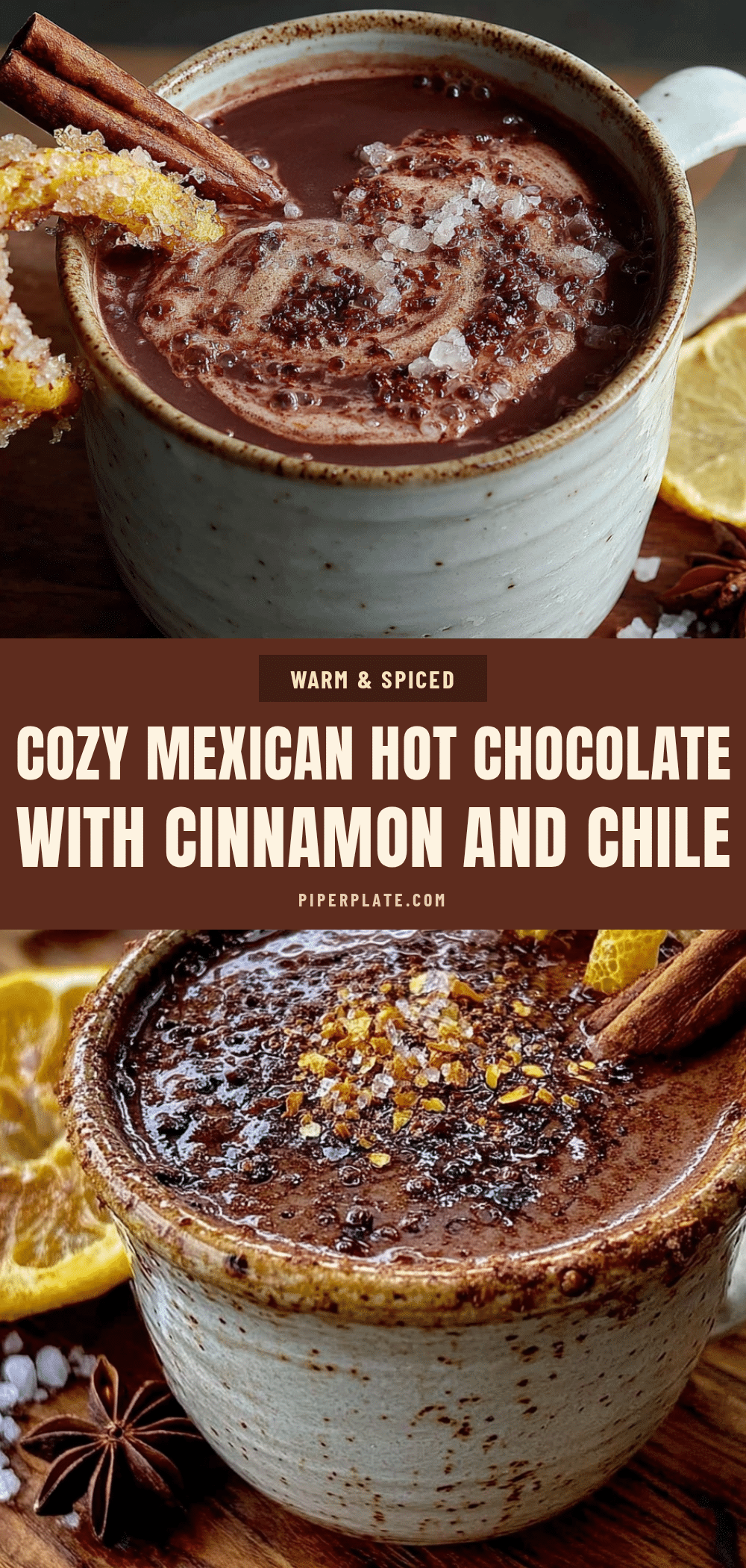 mexican hot chocolate with cinnamon and chile recipe