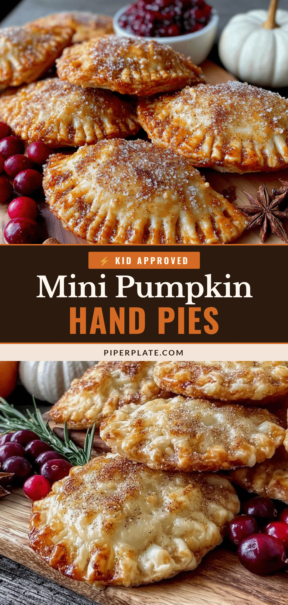 mini pumpkin hand pies recipe