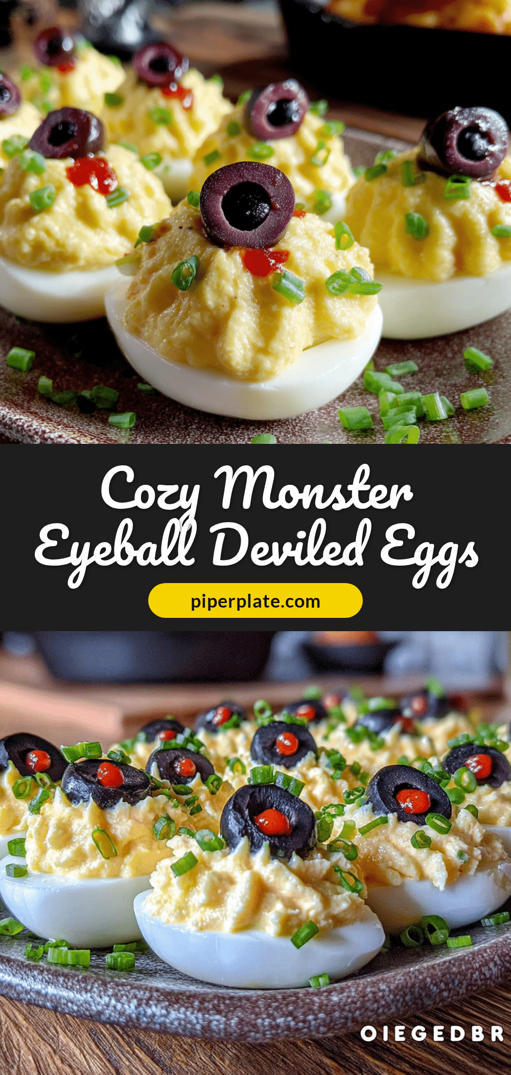 monster eyeball deviled eggs recipe