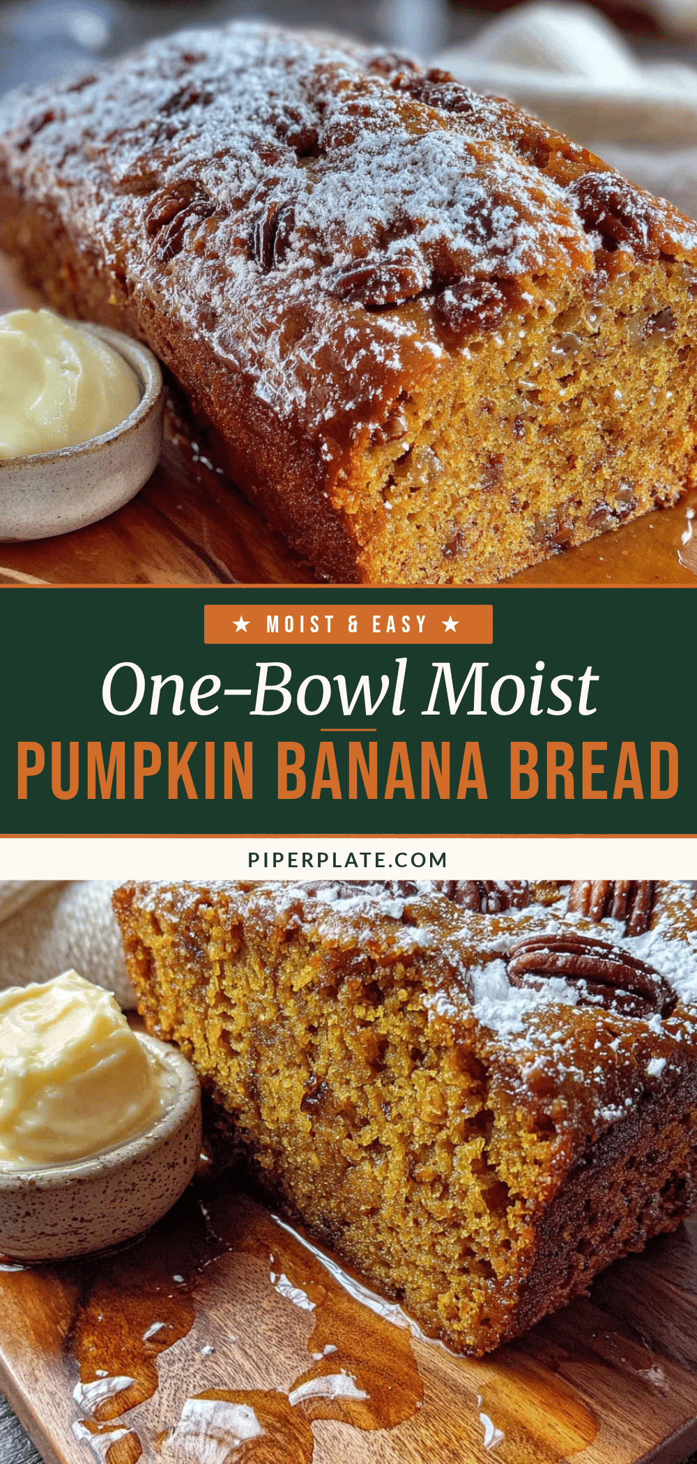 pumpkin banana bread recipe