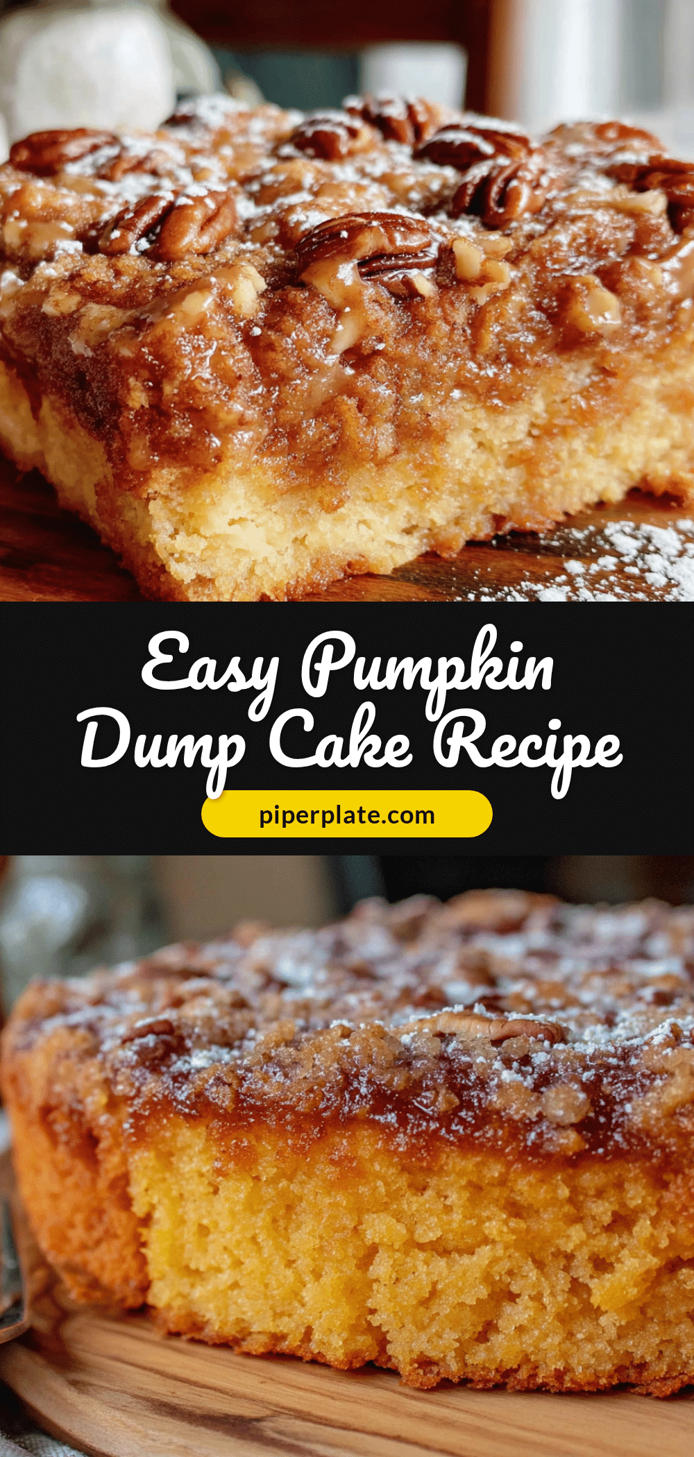 pumpkin dump cake recipe