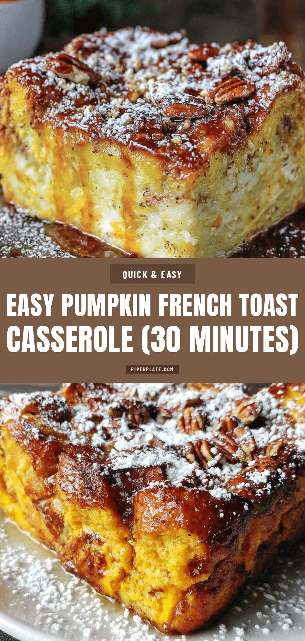 pumpkin french toast casserole recipe
