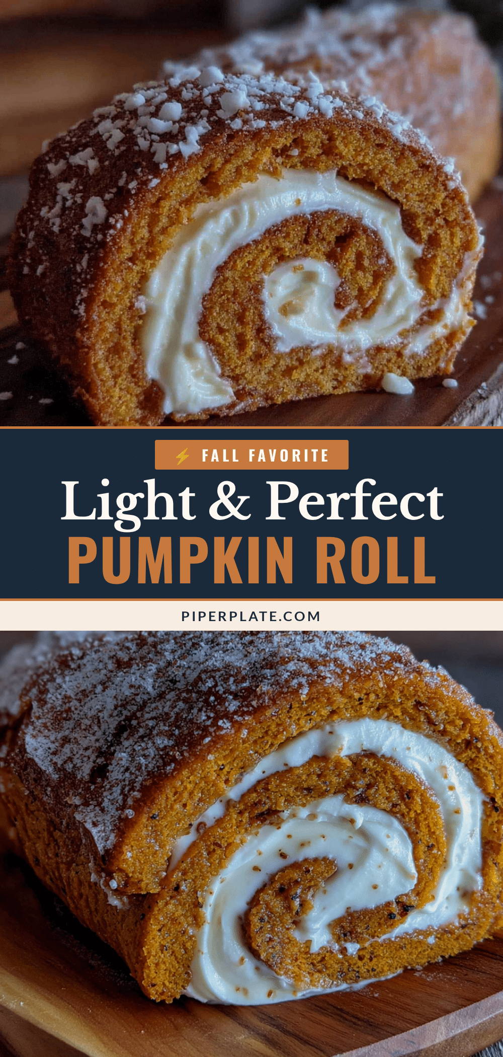 pumpkin roll with cream cheese filling recipe