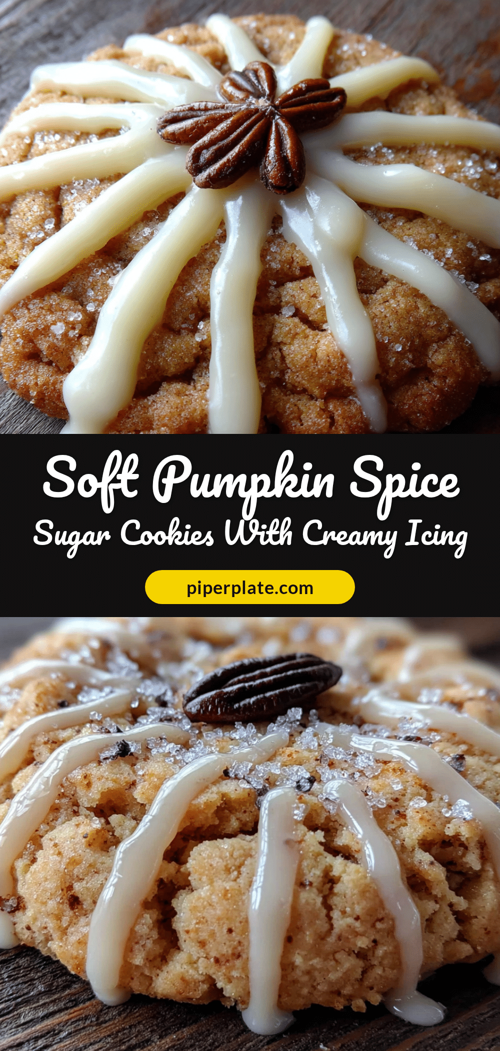 pumpkin spice sugar cookies recipe