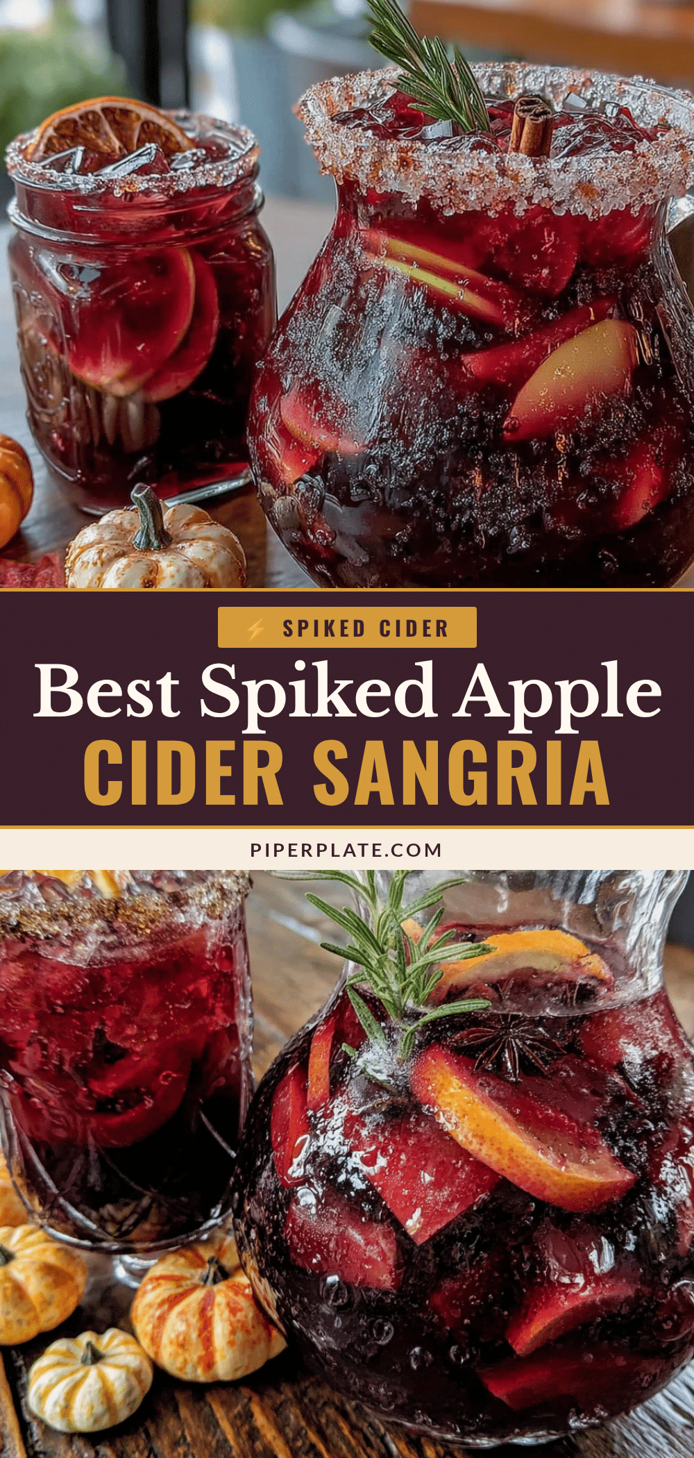 spiked apple cider sangria recipe