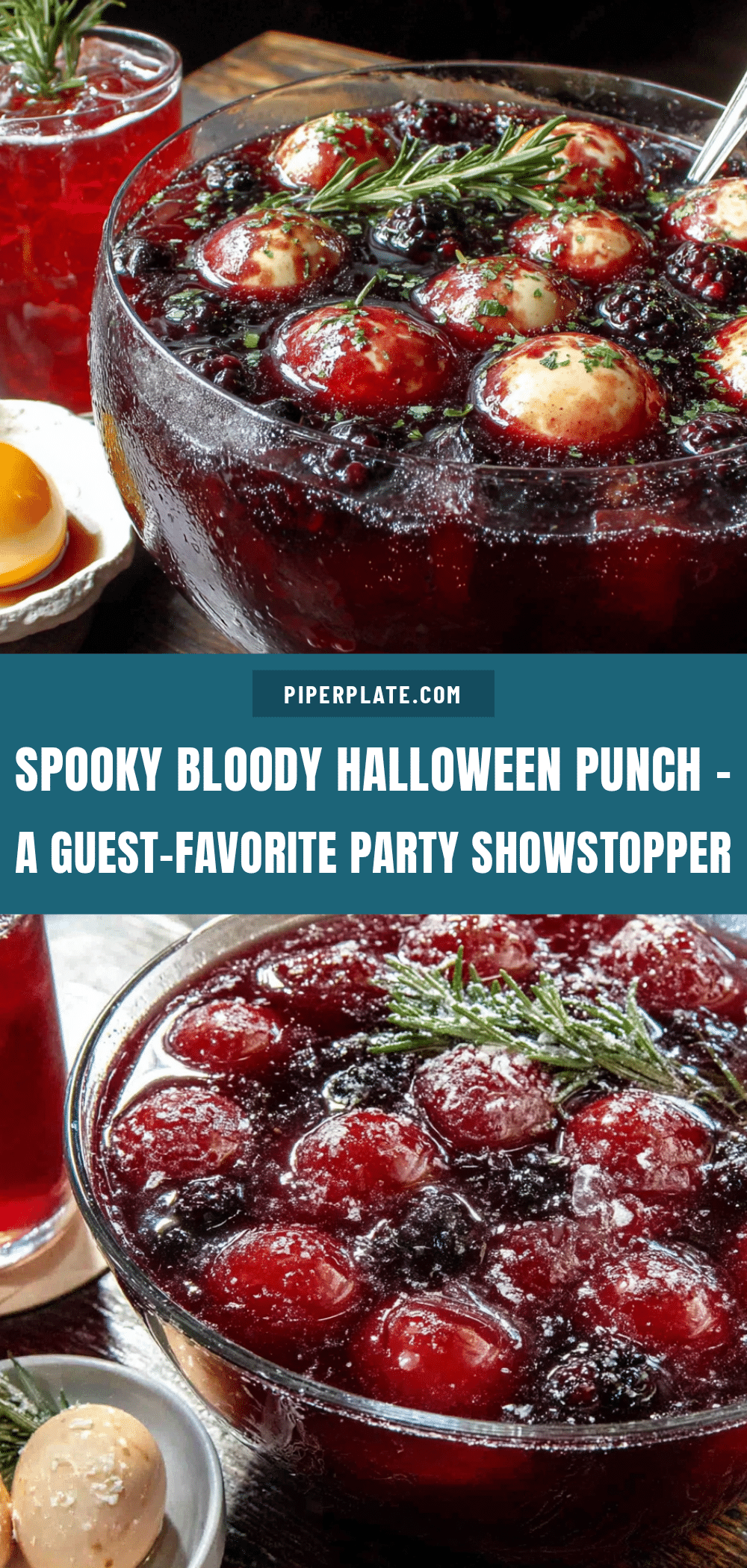 Spooky Bloody Halloween Punch recipe